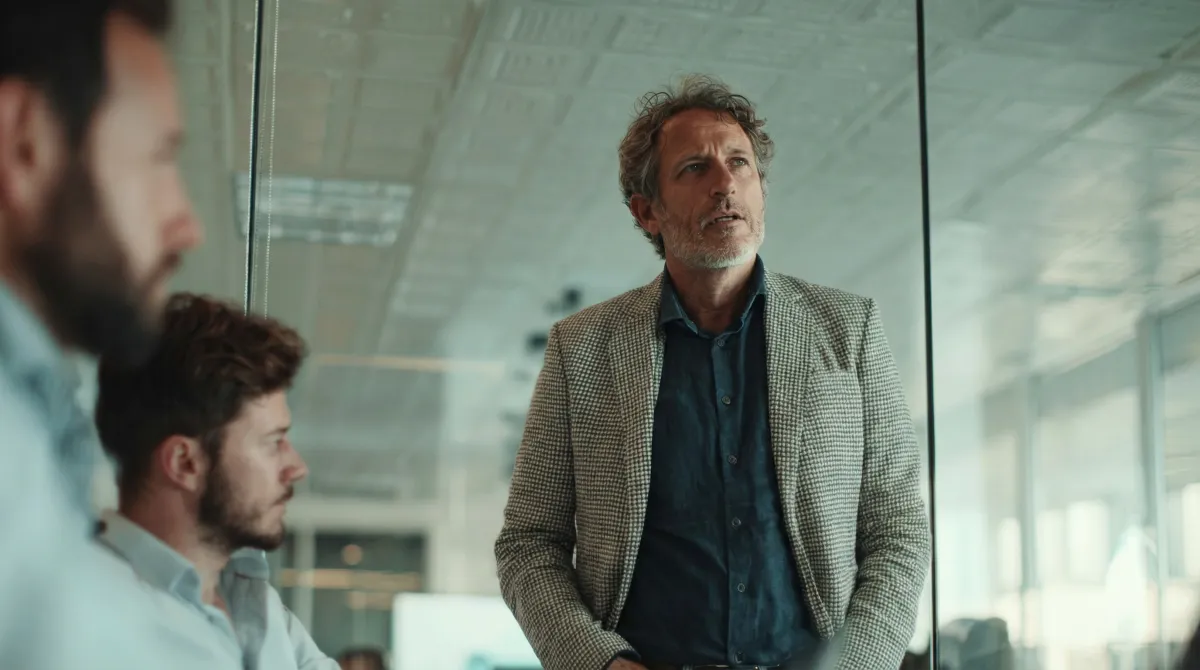 João Matos em escritório